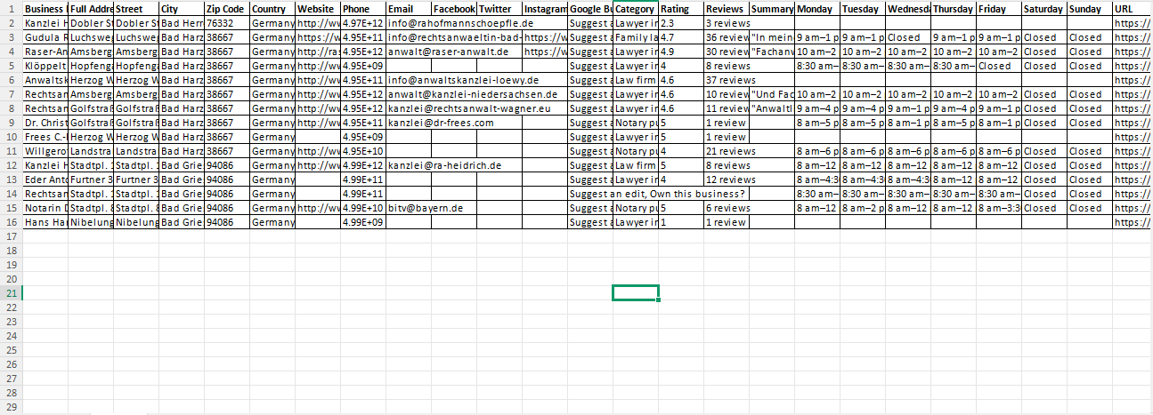 Germany-Law-Firms-Sample-PreciseDataWorks
