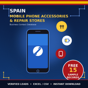 Spain mobile phone accessories and repair stores sample - 15 verified records