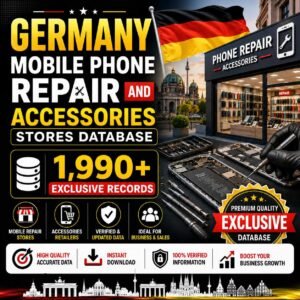 Germany mobile phone repair and accessories stores database - 1990+ exclusive records