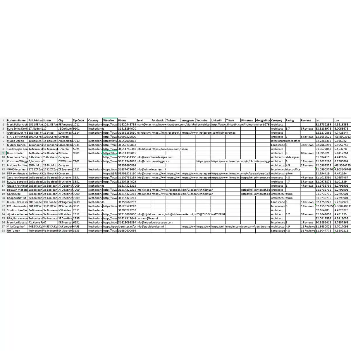 Netherlands Architects Database: 3,600+ Verified Records - Image 2